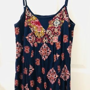 Boho Sundress with Spaghetti straps